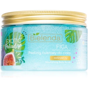 Bielenda Exotic Paradise Fig cukrový peeling s vyživujícím účinkem 350 g