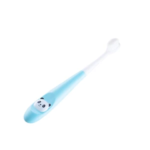 KUMPAN Dětský zubní kartáček s mikrovláknem modrý