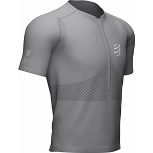 Compressport Trail Half-Zip Fitted SS Top Alloy S