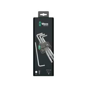 Wera 073391 950/9 Hex-Plus 1 SB Sada zástrčných klíčů, metrická, chromovaná