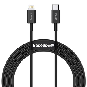 Kábel Baseus Tungsten Gold USB-C/Lightning PD 20W 2m (CATLWJ-A01) čierny Rychlonabíjecí datový kabel<br />
S datovým kabelem Baseus Tungsten Gold Fast Charg