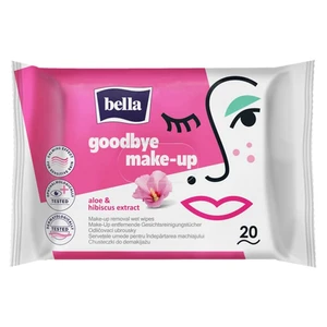 BELLA Make Up Aloe Vera odličovací ubrousky na make-up 20 ks