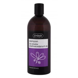 Ziaja Lavender 500 ml šampón unisex na mastné vlasy; Prírodný; Vegan
