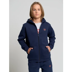 Big Star Man's Hoodie 171562 Navy Blue-403