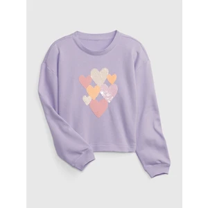 GAP Kids Sweatshirt with Sequins - Girls