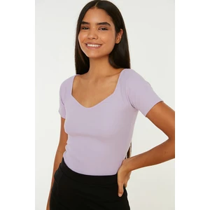 Trendyol Blouse - Purple - Slim fit