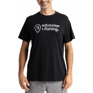Adventer & fishing Koszulka Short Sleeve T-shirt Black 2XL
