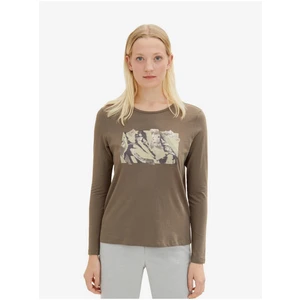 Khaki Women T-Shirt Tom Tailor - Women