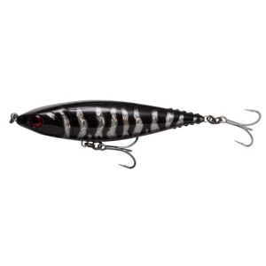 Savage gear wobler 3d mack stick sinking black tiger 13 cm 43 g