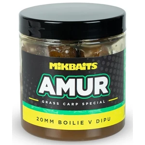 Mikbaits boilie v dipu amur range 250 ml - 20 mm