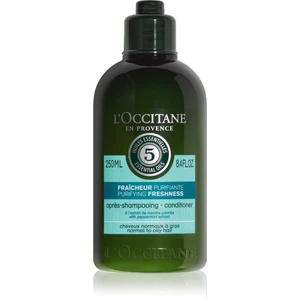 L’Occitane Aromachologie čistiaci kondicionér pre normálne až mastné vlasy 250 ml