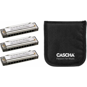 Cascha HH 2342 Special Blues Pack 3 Diatonická ústna harmonika