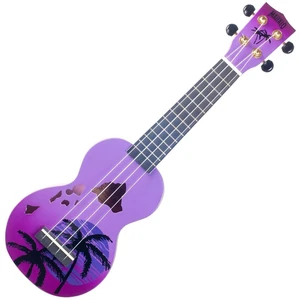 Mahalo Hawaii Ukulele soprano Hawaii Purple Burst