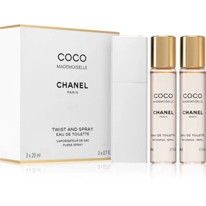 Chanel Coco Mademoiselle toaletní voda pro ženy 3x20 ml