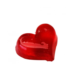 Organique Tuhé glycerinové mýdlo Heart Middle 50 g