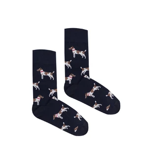 Kabak Unisex's Socks Patterned Foxteriers