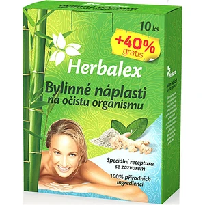 Herbamedicus Bylinné náplasti na očistu organizmu 10 + 40% GRATIS 14x9g