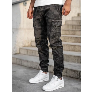 Grafitové pánské jogger kapsáče Bolf CT6025S0
