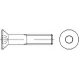 Zápustný šroub TOOLCRAFT 149015, N/A, M5, 8 mm, ocel, 100 ks