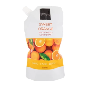 Gabriella Salvete Tekuté mydlo Sweet Orange - náhradná náplň (Refill Hand Face Body Liquid Soap) 500 ml