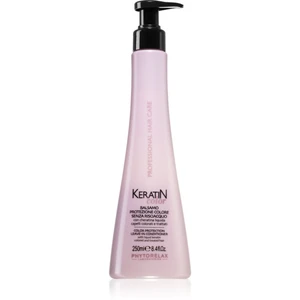 Phytorelax Laboratories Keratin Color bezoplachový kondicionér pre farbené vlasy 250 ml