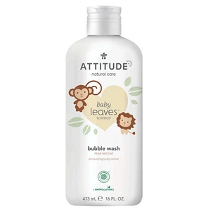 Attitude Dětská pěna do koupele Baby Leaves s vůní hruškové šťávy 473 ml - NEW