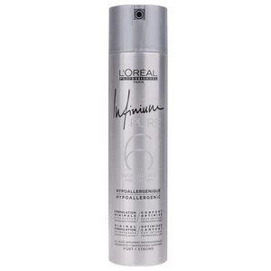 L’Oréal Professionnel Infinium Pure hypoalergenní lak na vlasy silné zpevnění bez parfemace 300 ml