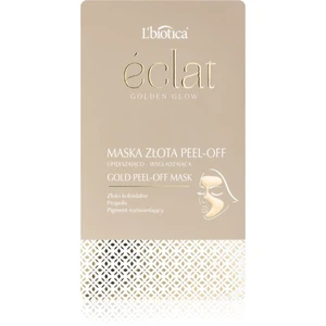 L’biotica Masks Golden Glow slupovací pleťová maska 10 g