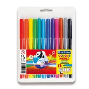 Centropen Fixy Colour world, 12 barev