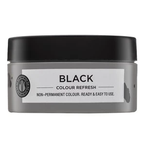 Maria Nila Colour Refresh Black jemná vyživujúca maska bez permanentných farebných pigmentov výdrž 4 – 10 umytí 2.00 100 ml