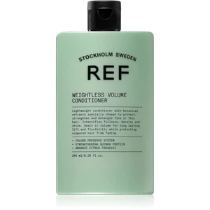 REF Weightless Volume kondicionér pro jemné a zplihlé vlasy pro objem od kořínků 245 ml
