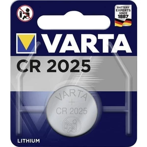 Knoflíková baterie Varta CR2025, lithium, 6025101401