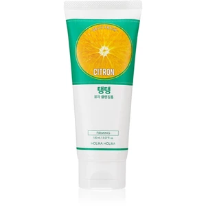 Holika Holika Daily Fresh Citron exfoliačná čistiaca pena pre mastnú a zmiešanú pleť 150 ml