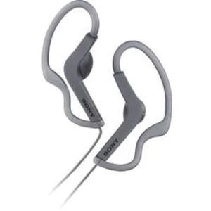 Špuntová sluchátka sluchátka do uší sony mdr-as210b, černá