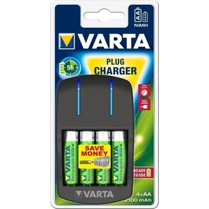 Varta Plug Charger 4xAA 2100 mAh Nabíjačka na batérie