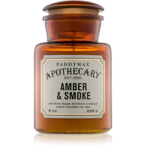 Paddywax Apothecary Amber & Smoke vonná sviečka 226 g