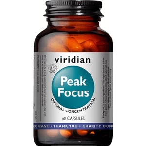 Viridian Peak Focus Organic (Normální kognitivní funkce) 60 kapslí