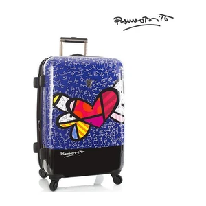 Heys Skořepinový cestovní kufr Britto Heart with Wings M 70 l