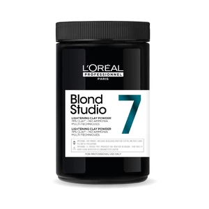 Zosvetľujúci púder bez amoniaku Loréal Blond Studio 7 Multi-Techniques Clay Powder - 500 g - L’Oréal Professionnel + DARČEK ZADARMO