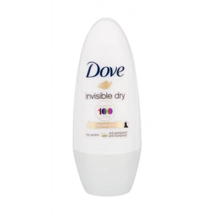 Dove Invisible Dry 48h 50 ml antiperspirant pre ženy bez alkoholu; roll-on