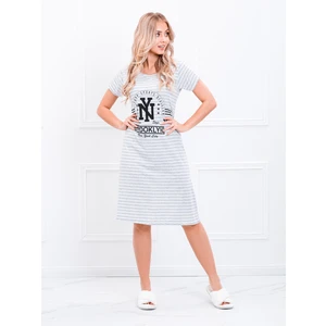 Dámske šaty Edoti ULR144/grey_120551