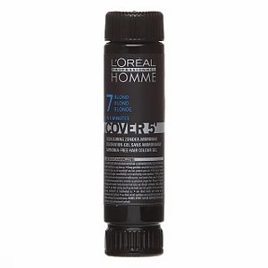 L´Oréal Professionnel Gelová barva na vlasy pro muže Homme Cover 5 3 x 50 ml 7 Medium Blond