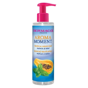 Dermacol Aroma Moment Papaya & Mint tekuté mýdlo na ruce 250 ml