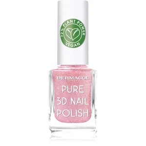 Dermacol Pure 3D lak na nechty odtieň 05 Rose Veil 11 ml