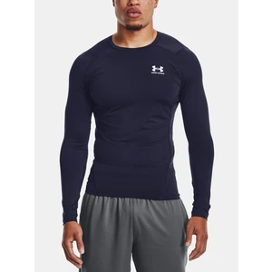 Tričko Under Armour UA HG Armour Comp LS - tmavě modrá