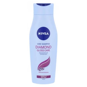 Nivea Diamond Gloss šampon pro unavené vlasy bez lesku 400 ml