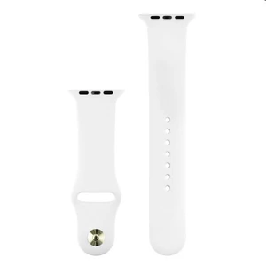 Silikonový řemínek COTEetCI Silicone Sports Band pro Apple Watch 42/44mm, bílá