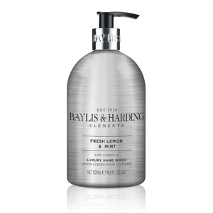 Baylis & Harding Elements Fresh Lemon & Mint tekuté mydlo na ruky 500 ml