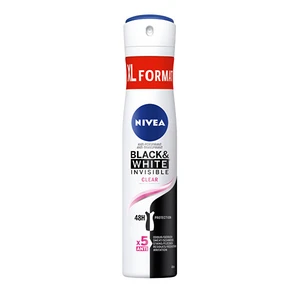 NIVEA Sprej AP Invisible For Black&White Clear 200ml