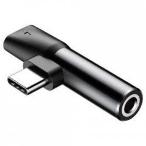 Baseus CATL41-01 Rozbočovač USB-C/3.5mm Jack Black